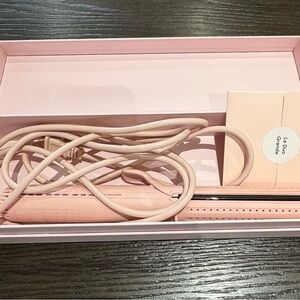 Lange Pink Hair Flat Iron & Curling Iron in One!